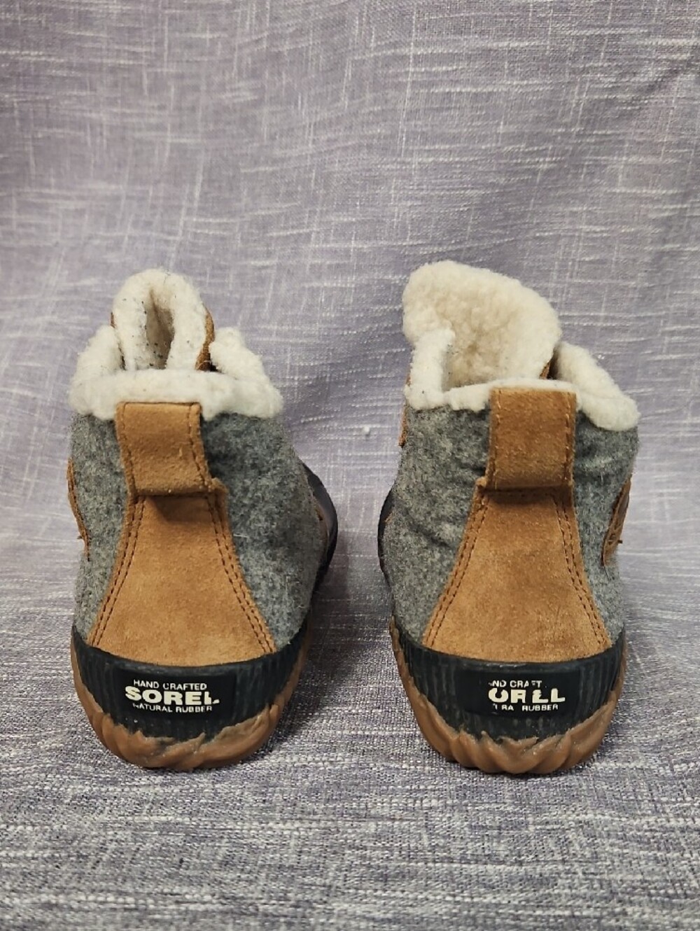 Sorel Youth Out 'N About Plus Felt Waterproof Duck Boots Size 3Y - Picture 3 of 9